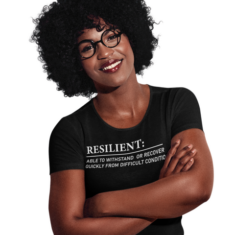 Resilient Definition in all CAPS, Short-Sleeve Unisex T-Shirt