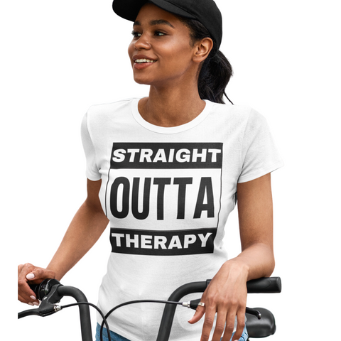 Straight Outta Therapy Short-Sleeve Unisex T-Shirt