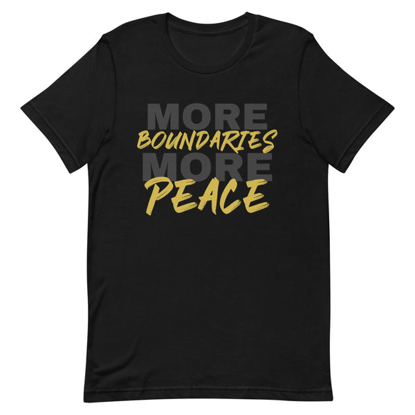 More Boundaries, More Peace Short-Sleeve Unisex T-Shirt