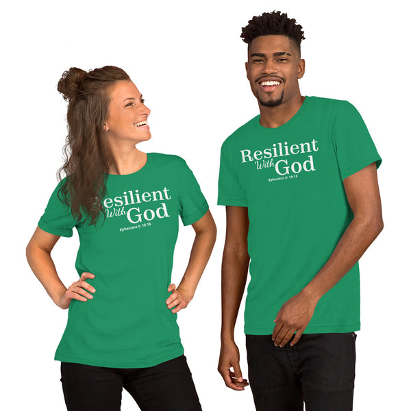 Resilient With God Short-Sleeve Unisex T-Shirt