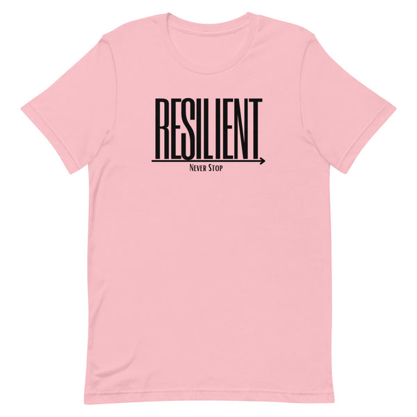 Resilient Never Stop Short-sleeve unisex t-shirt