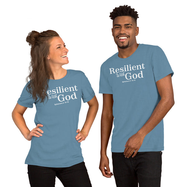 Resilient With God Short-Sleeve Unisex T-Shirt