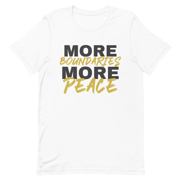 More Boundaries, More Peace Short-Sleeve Unisex T-Shirt