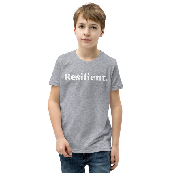 Resilient. Youth Short Sleeve Unisex T-Shirt