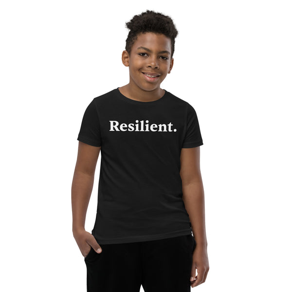 Resilient. Youth Short Sleeve Unisex T-Shirt