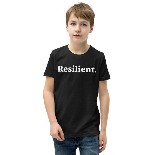 Resilient. Youth Short Sleeve Unisex T-Shirt