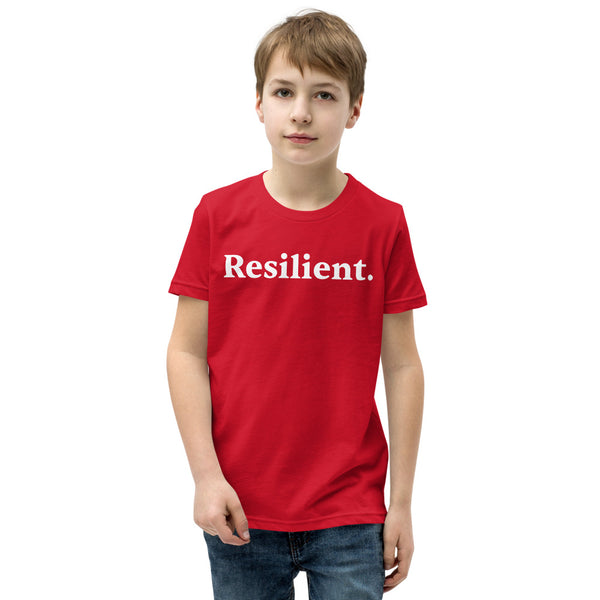 Resilient. Youth Short Sleeve Unisex T-Shirt