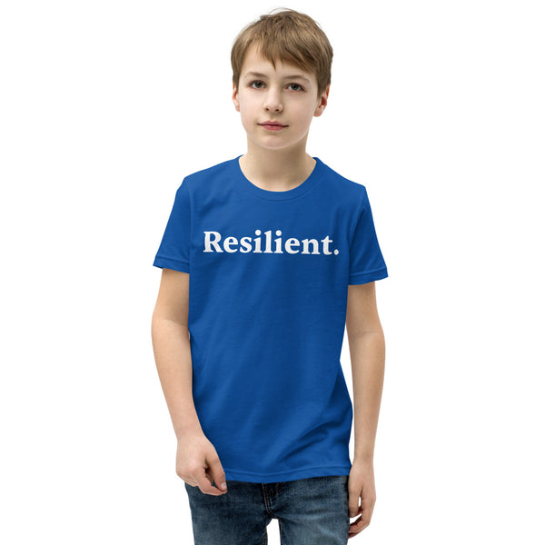 Resilient. Youth Short Sleeve Unisex T-Shirt